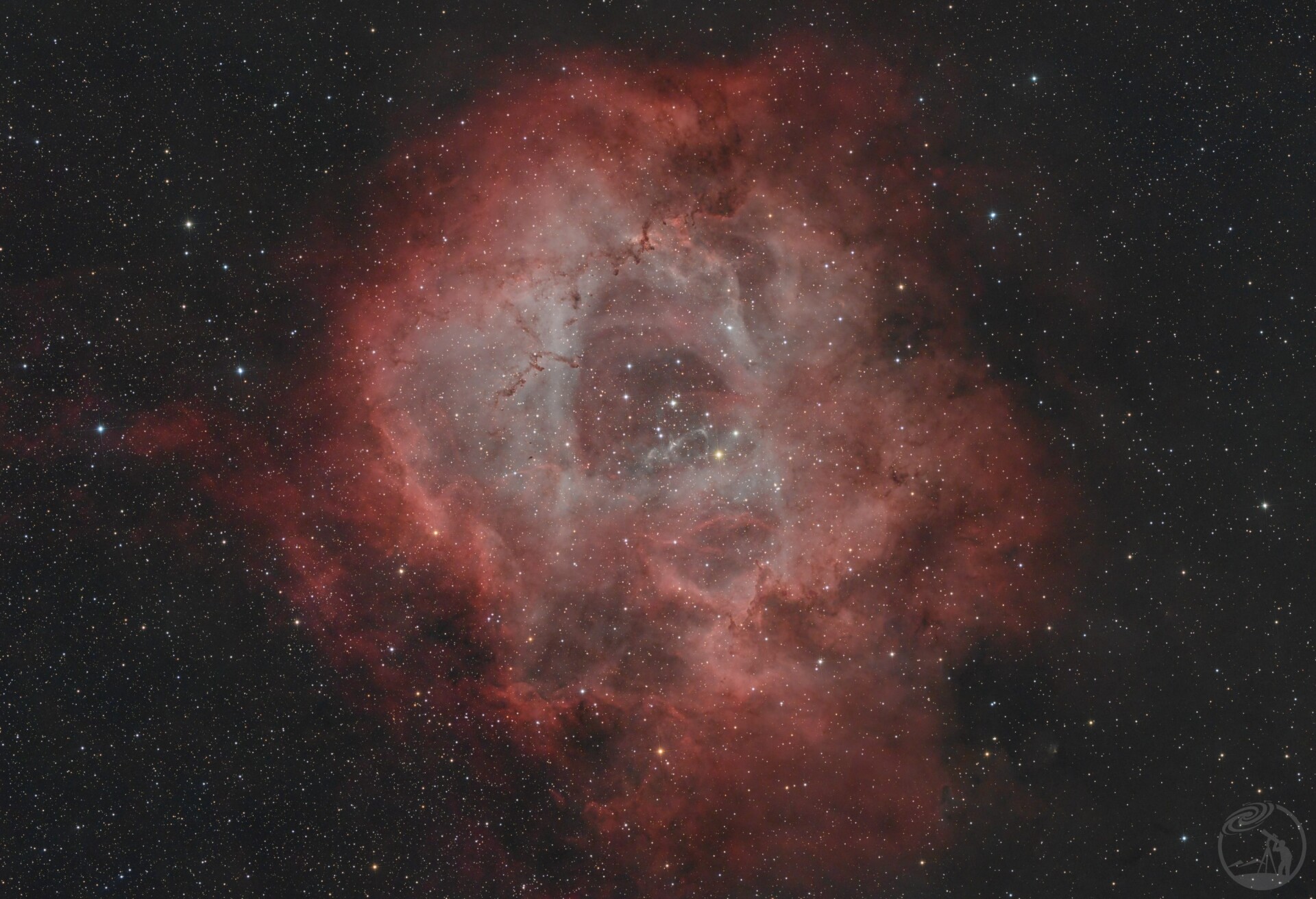 NGC2244 彩机版玫瑰星云