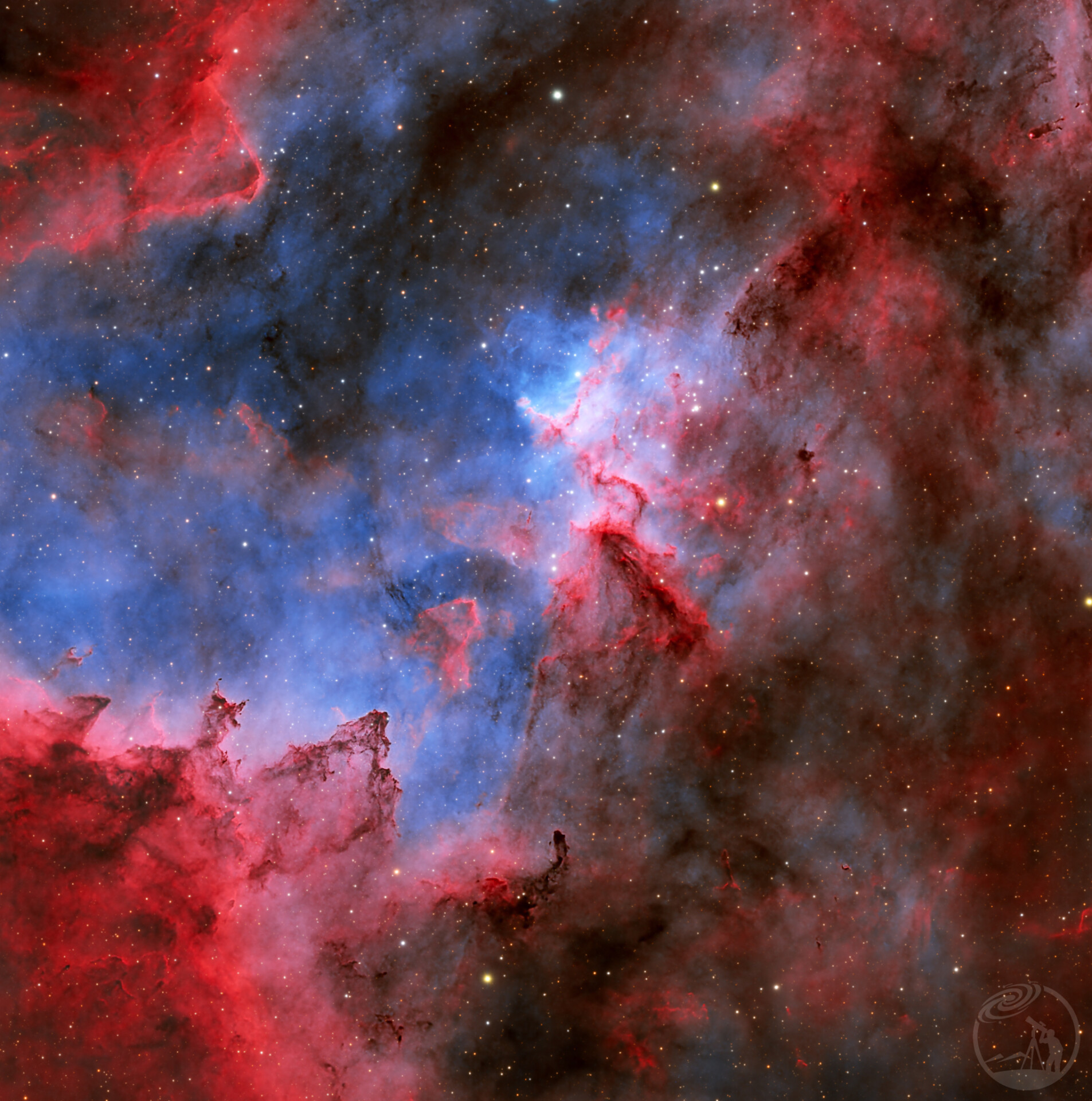 IC1805与NGC895局部