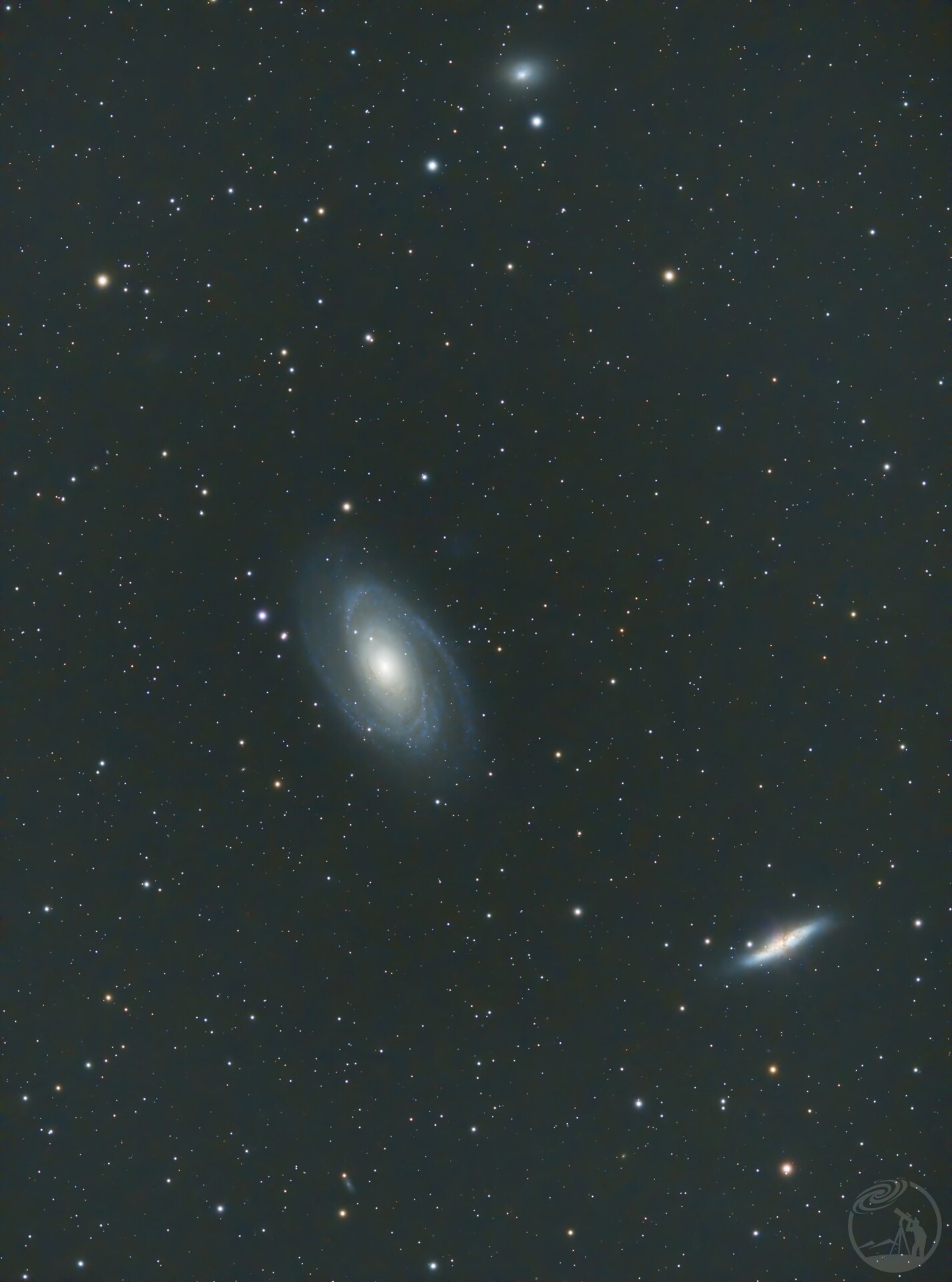 M81波德星系，M82雪茄星系