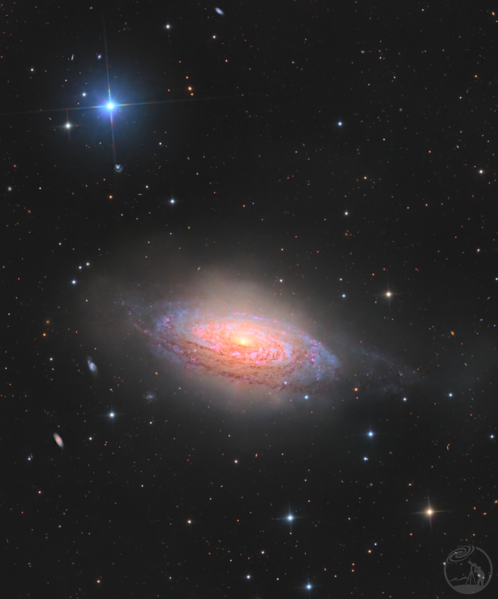 NGC3521气泡星系