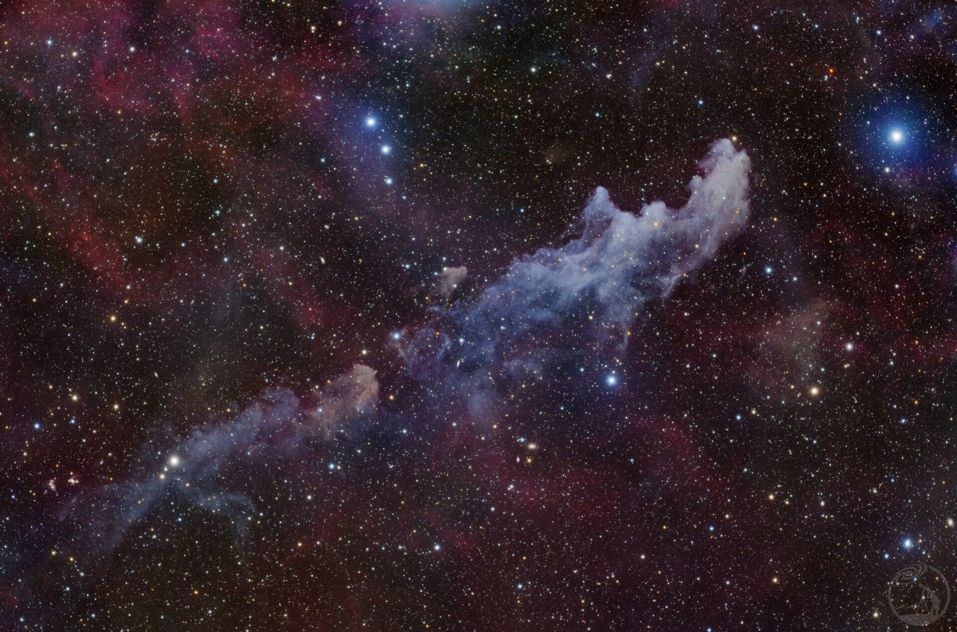 NGC1909 女巫星云重做
