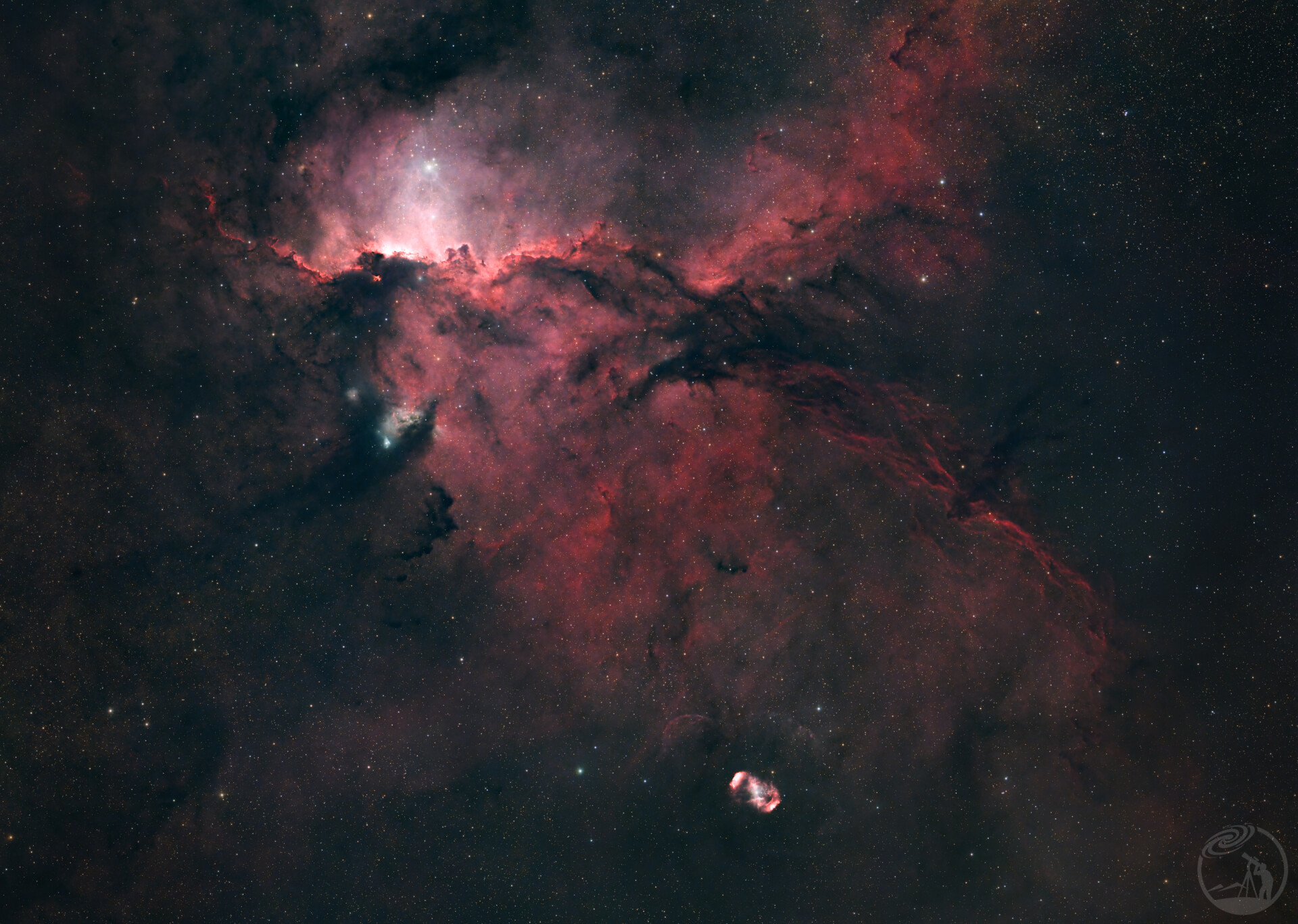 NGC6188天坛座之龙OSC