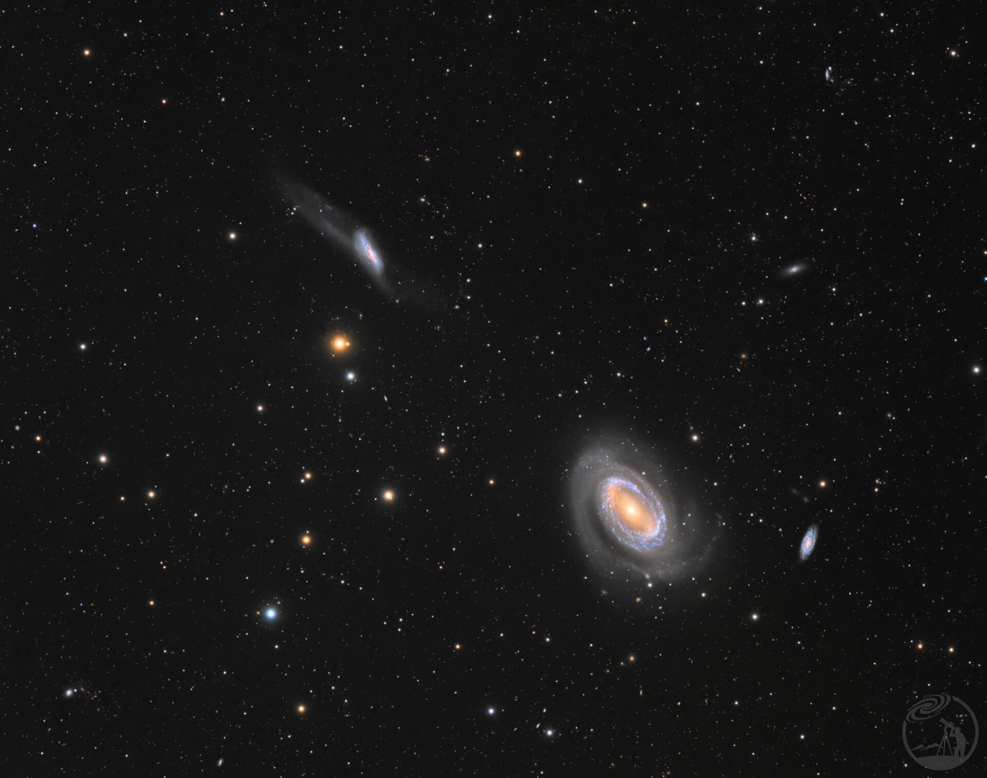 NGC4725 & NGC4747