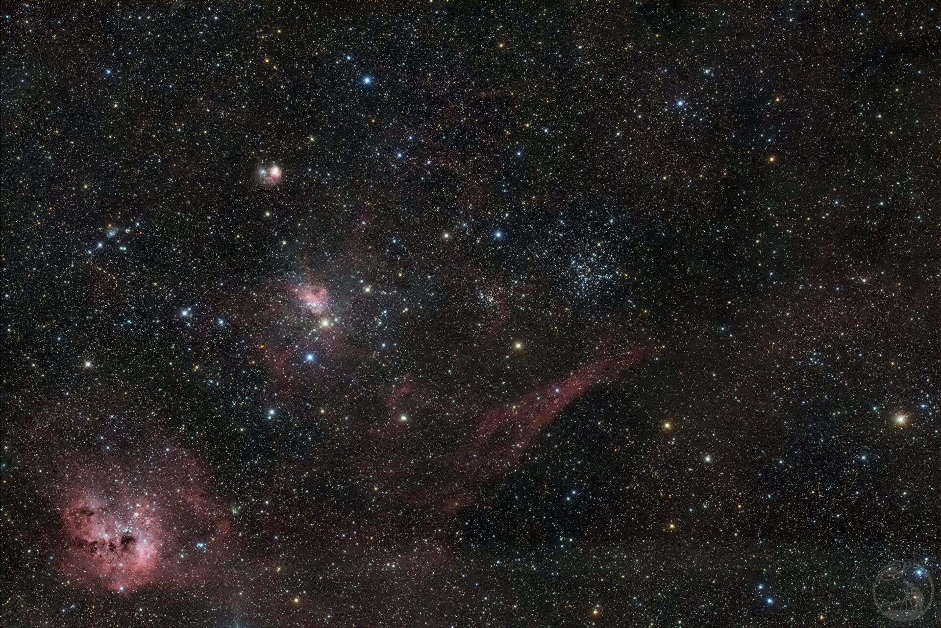 NGC 1893 and M38