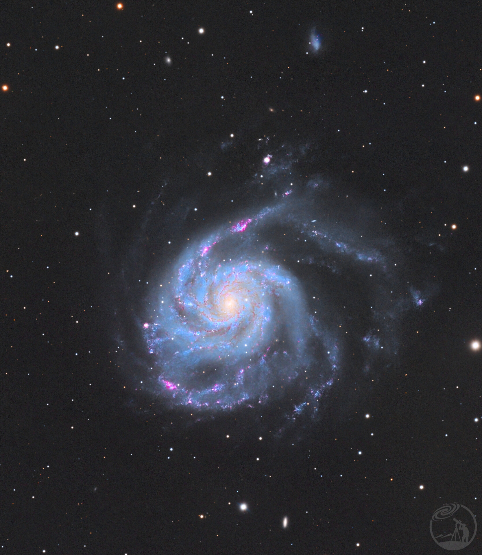 M101风车星系