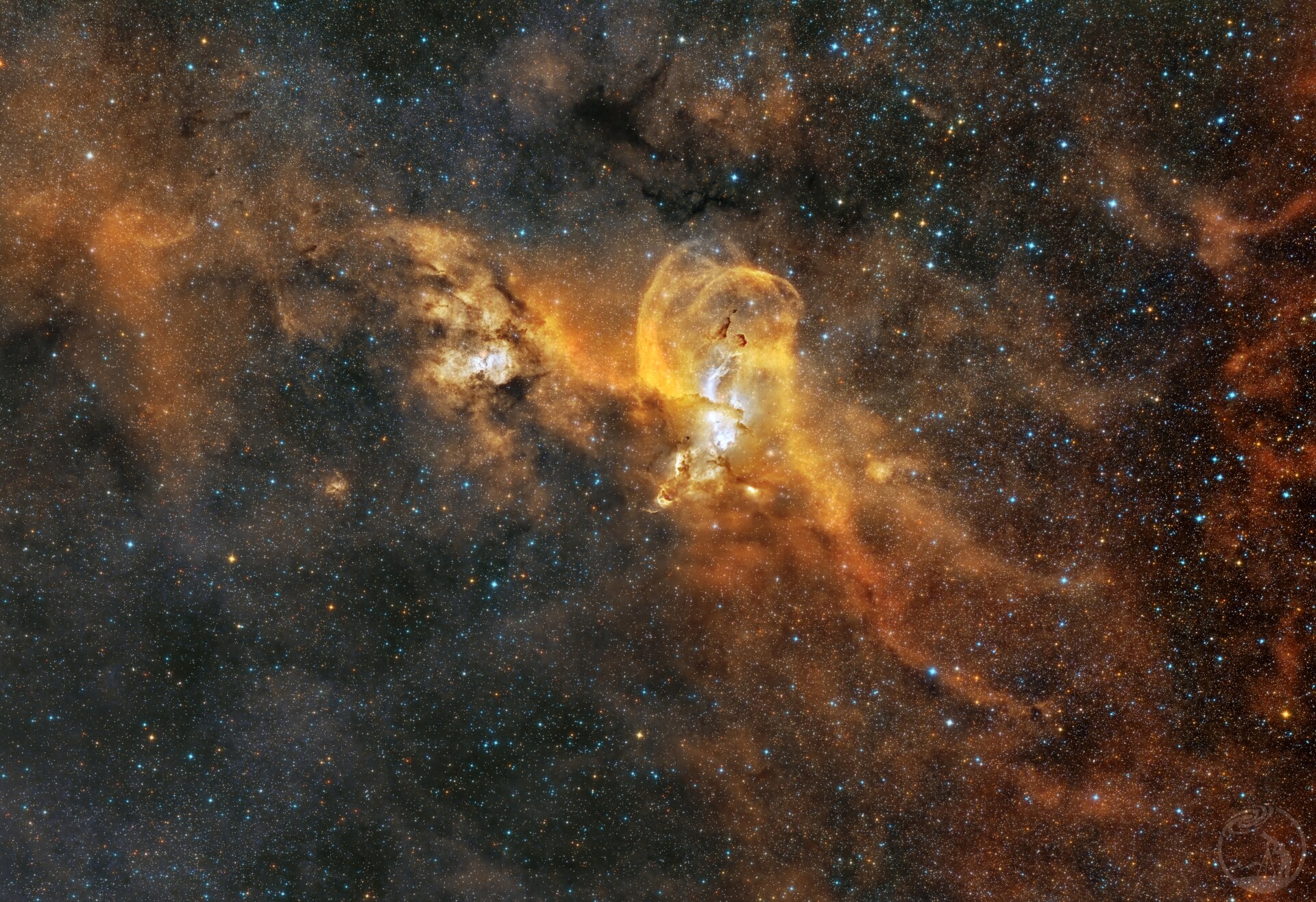 自由女神像 ngc3576