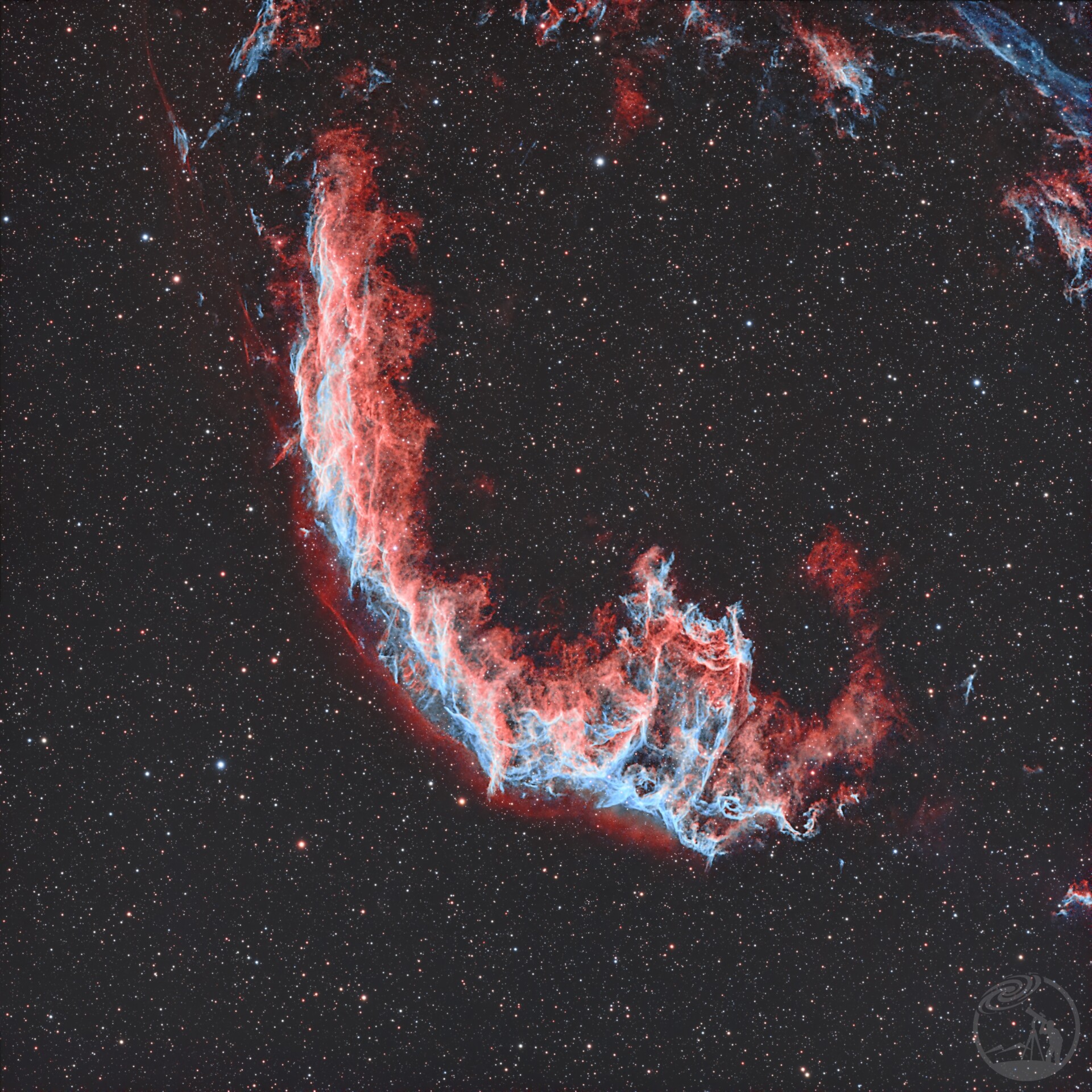 NGC6992 东面纱星云