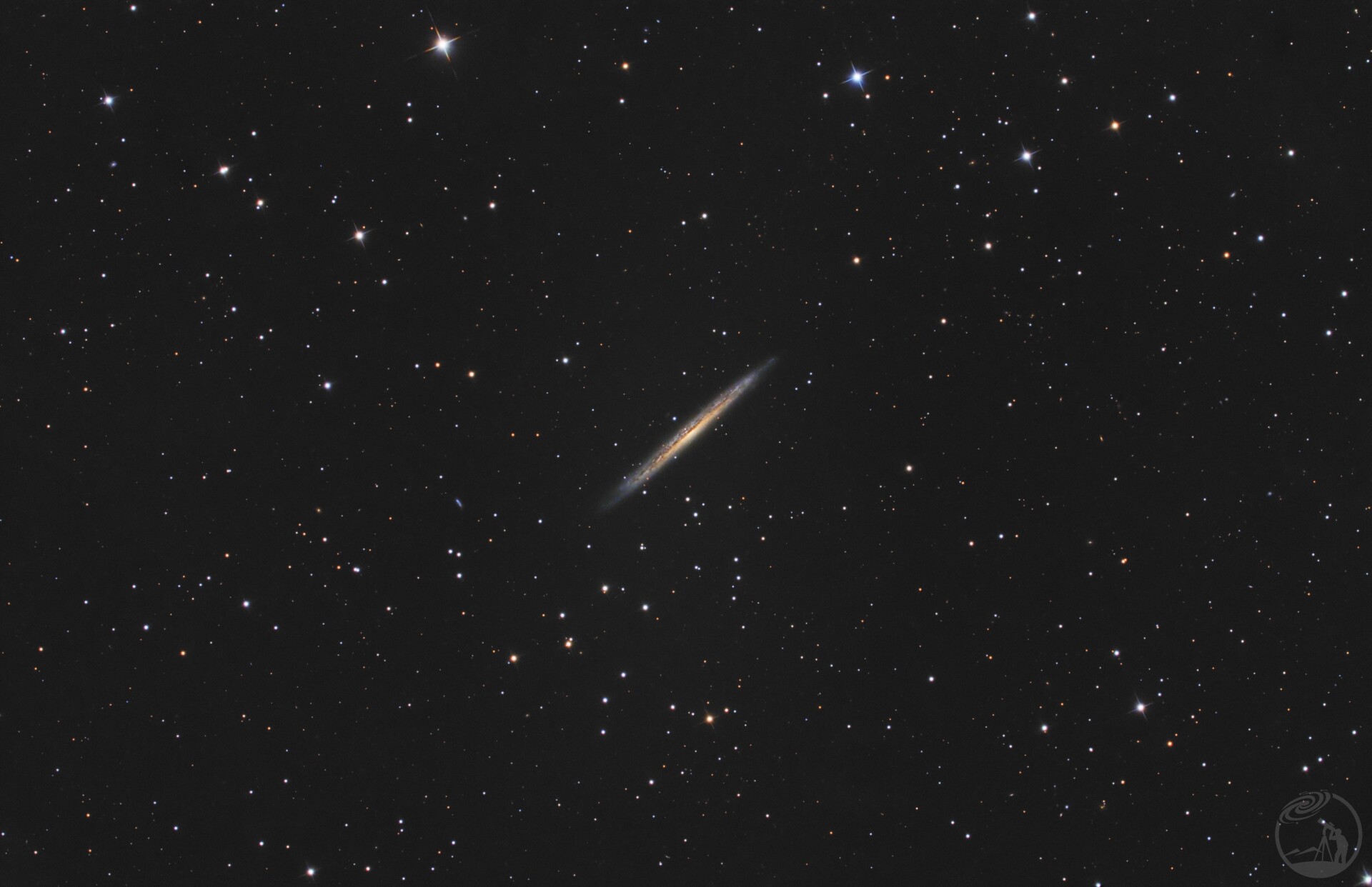 NGC5907分裂星系