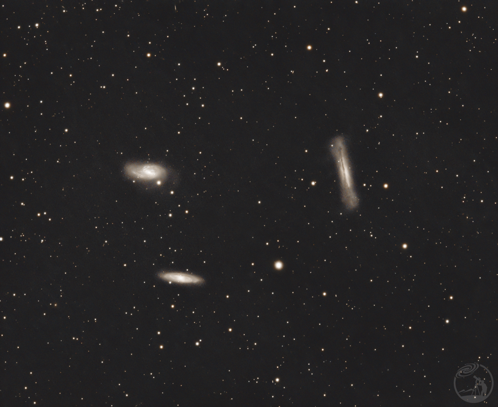 NGC3628狮子三重奏