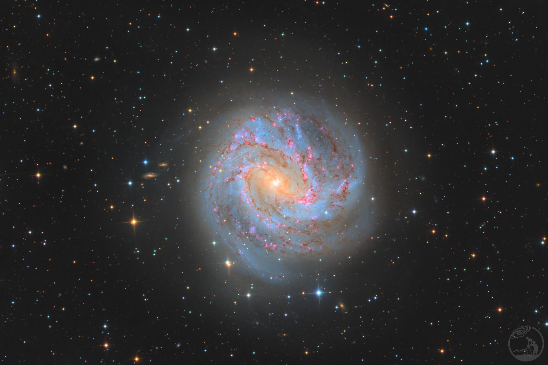M83南风车星系-曝光补充版