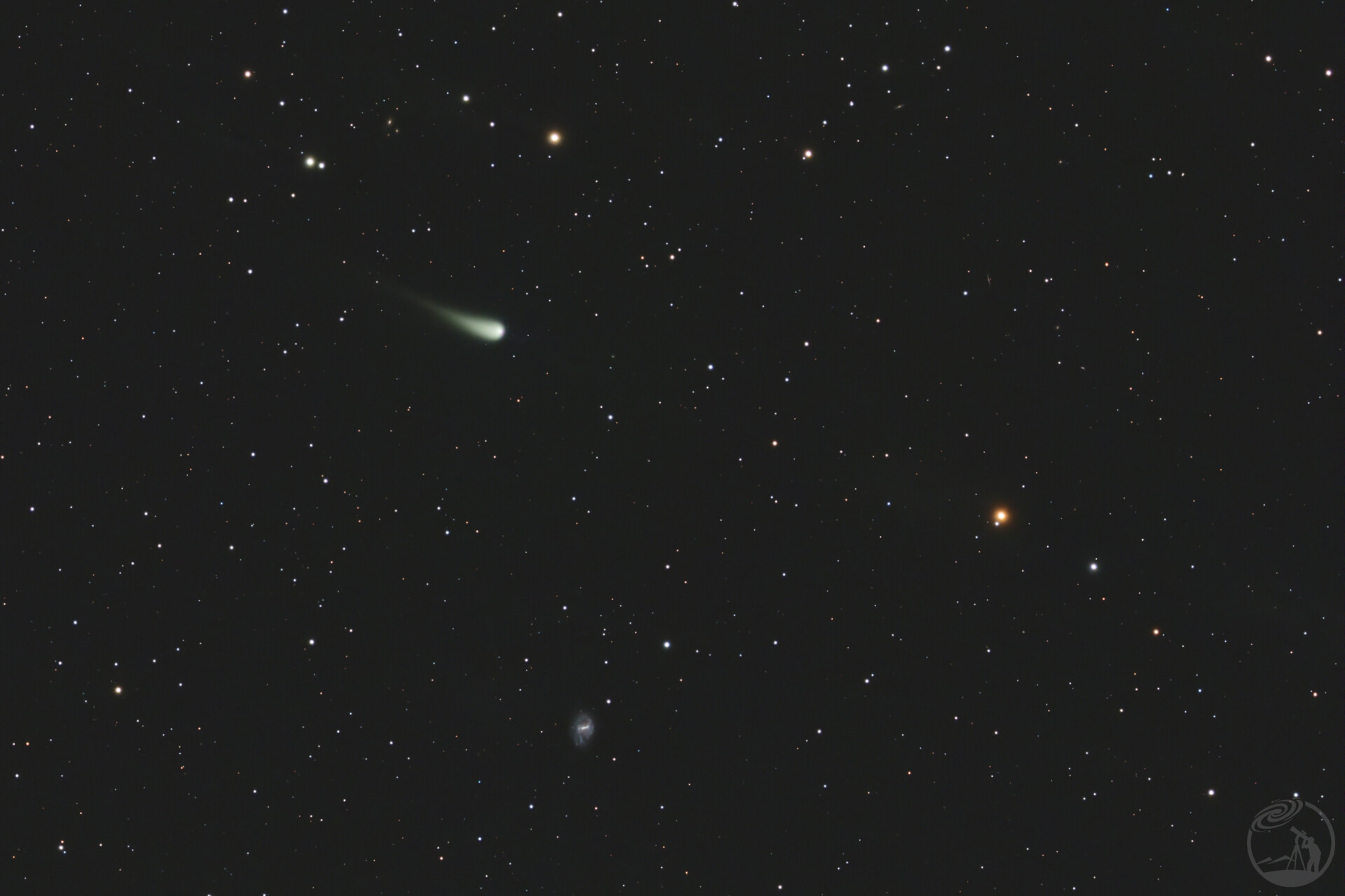 C/2023 A3彗星与NGC4904