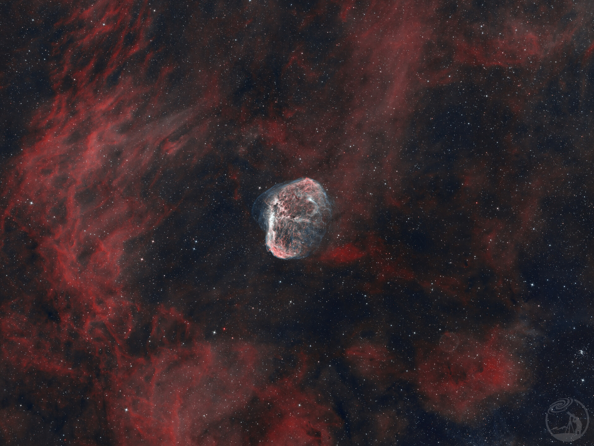 宇宙中枢 太空脑花 NGC6888
