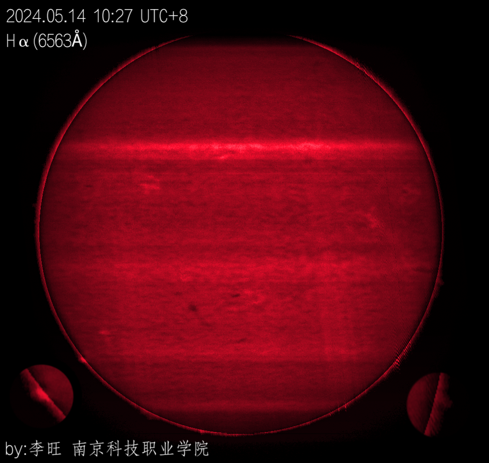 Hα波段下的太阳