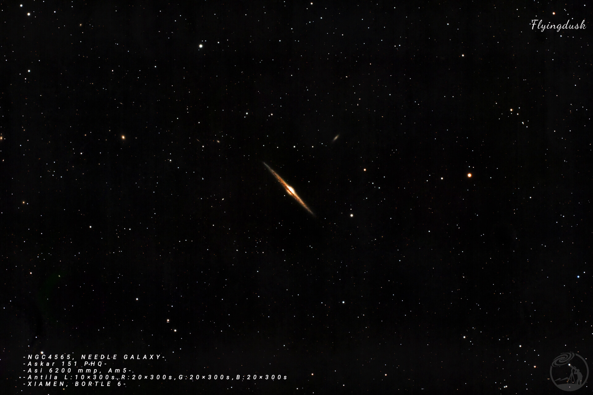 NGC4565，针状星系