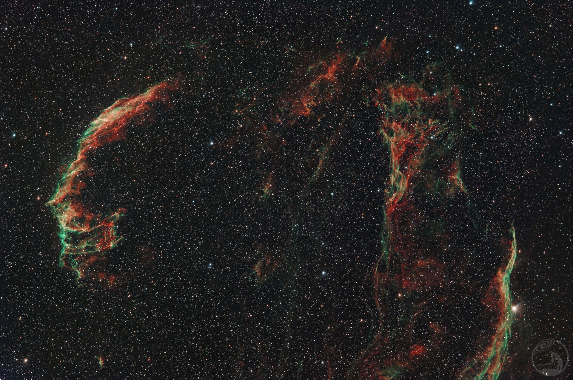 异形 NGC6960面纱星云 8级深空