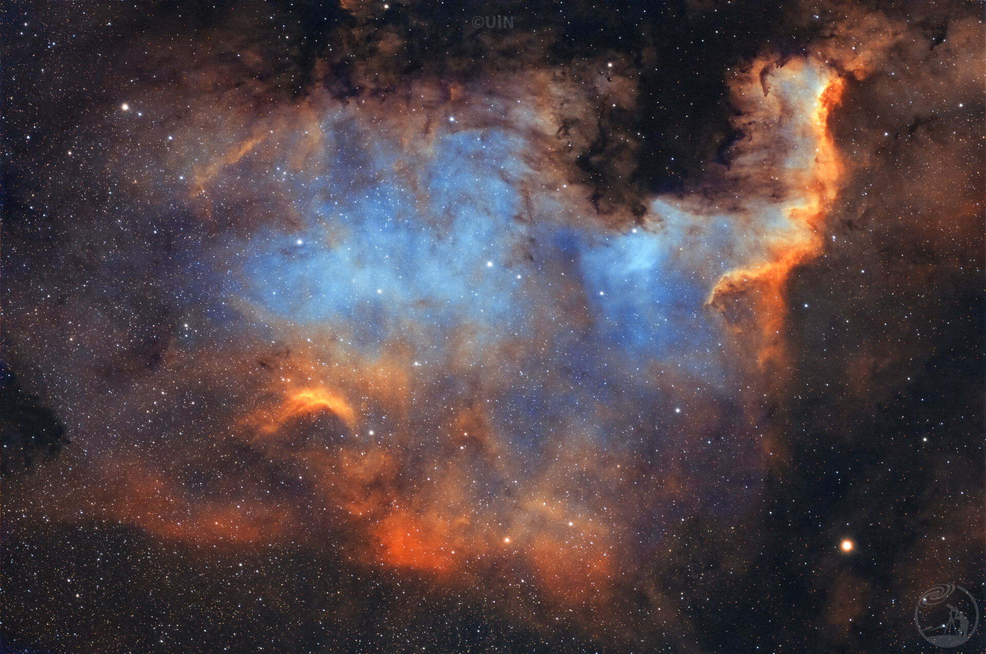 NGC7000北美洲星云