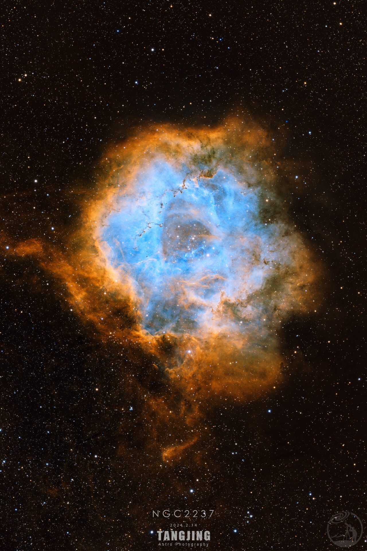 玫瑰星云 Rosette Nebula  NGC2237