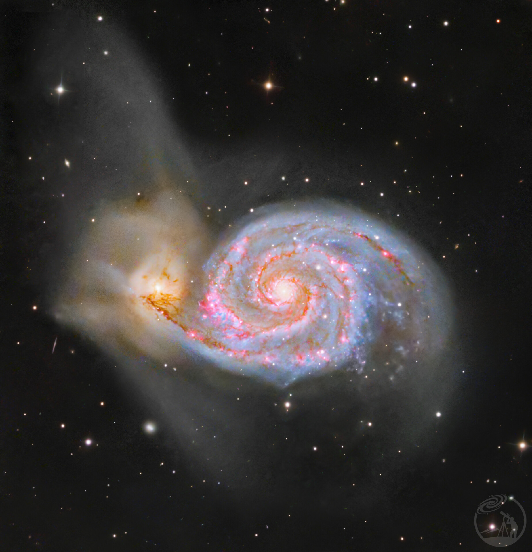 M51漩涡星云-打野5