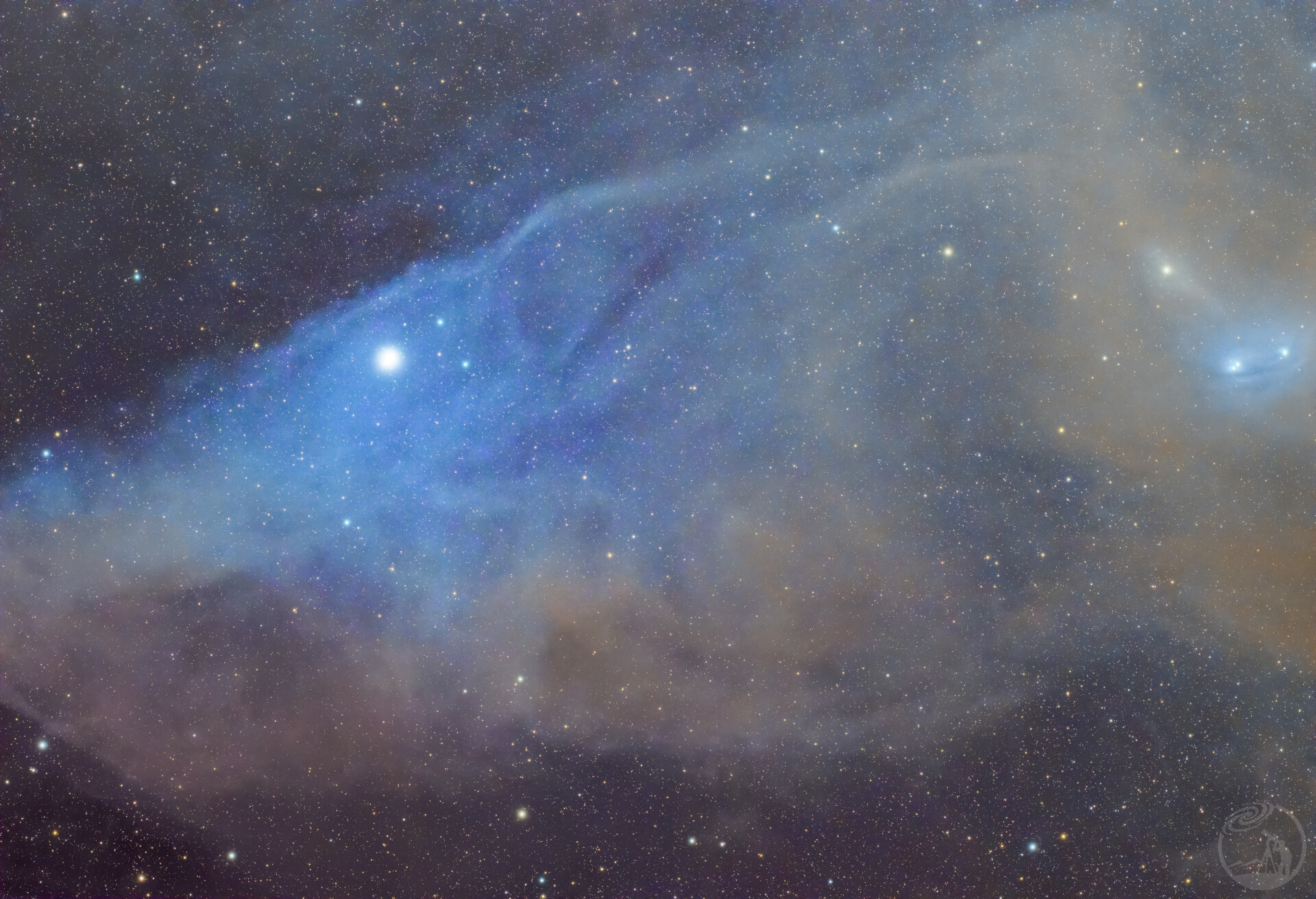 IC4592 蓝马头星云