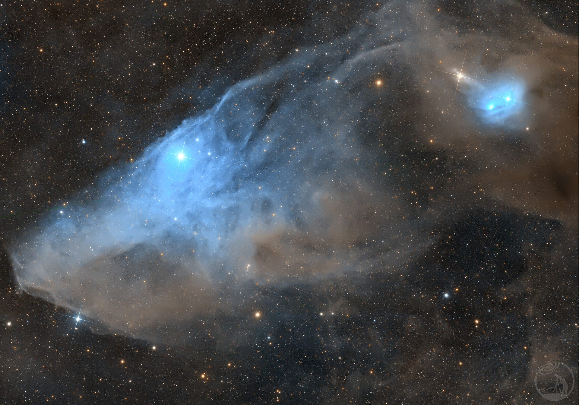 蓝马头星云 IC4592