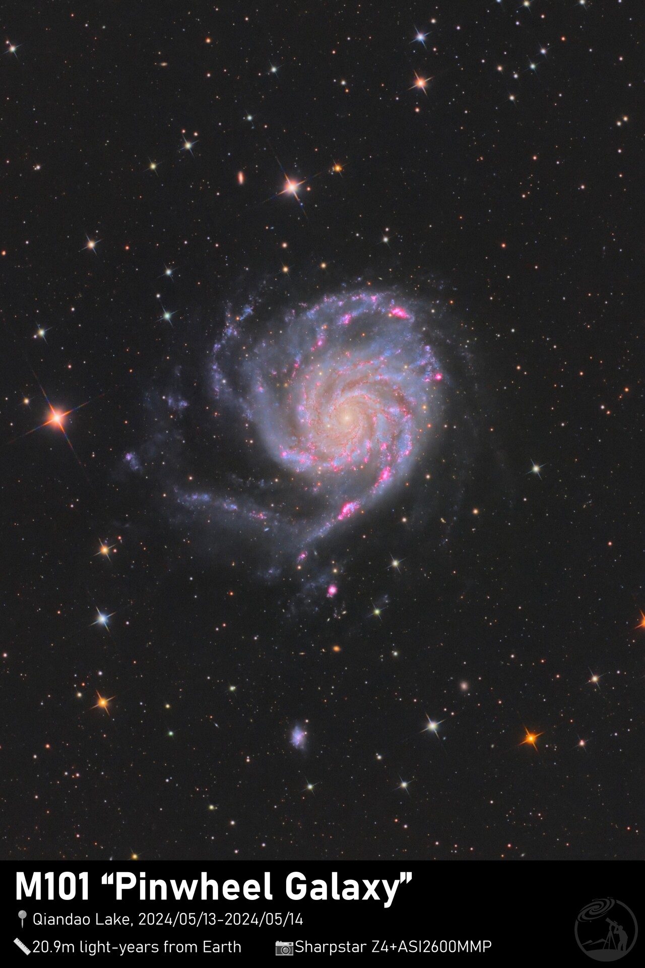 M101 with 2023ixf fading