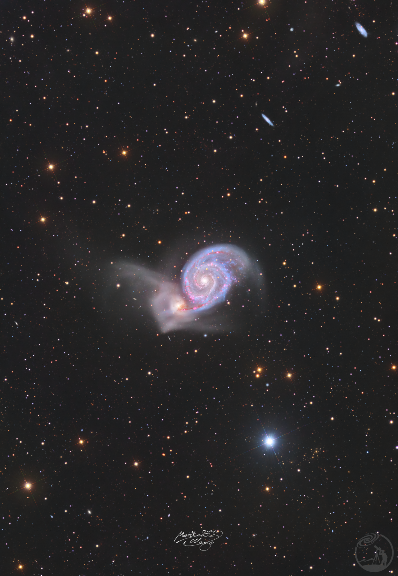 M51漩涡星系