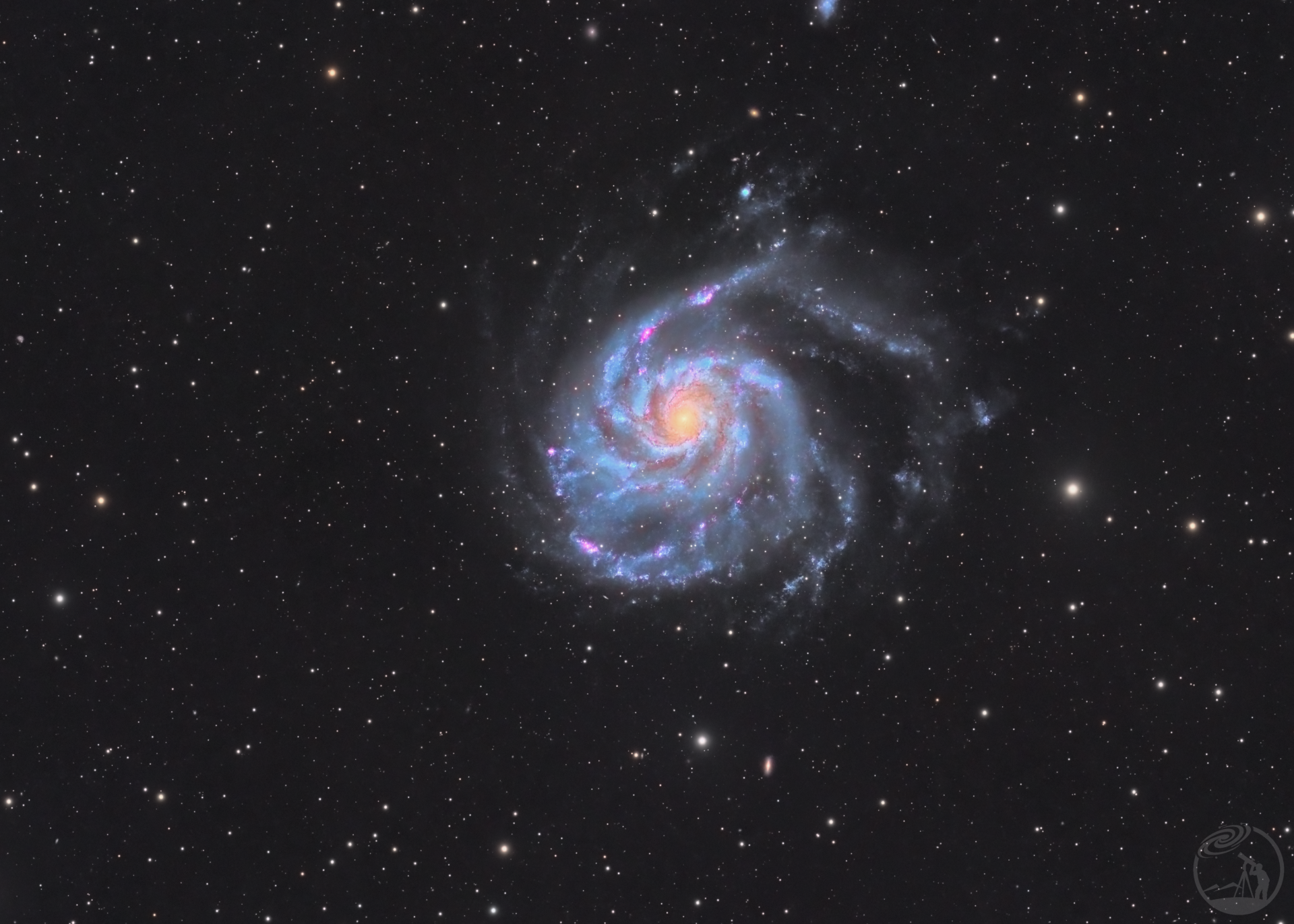 M101风车星系