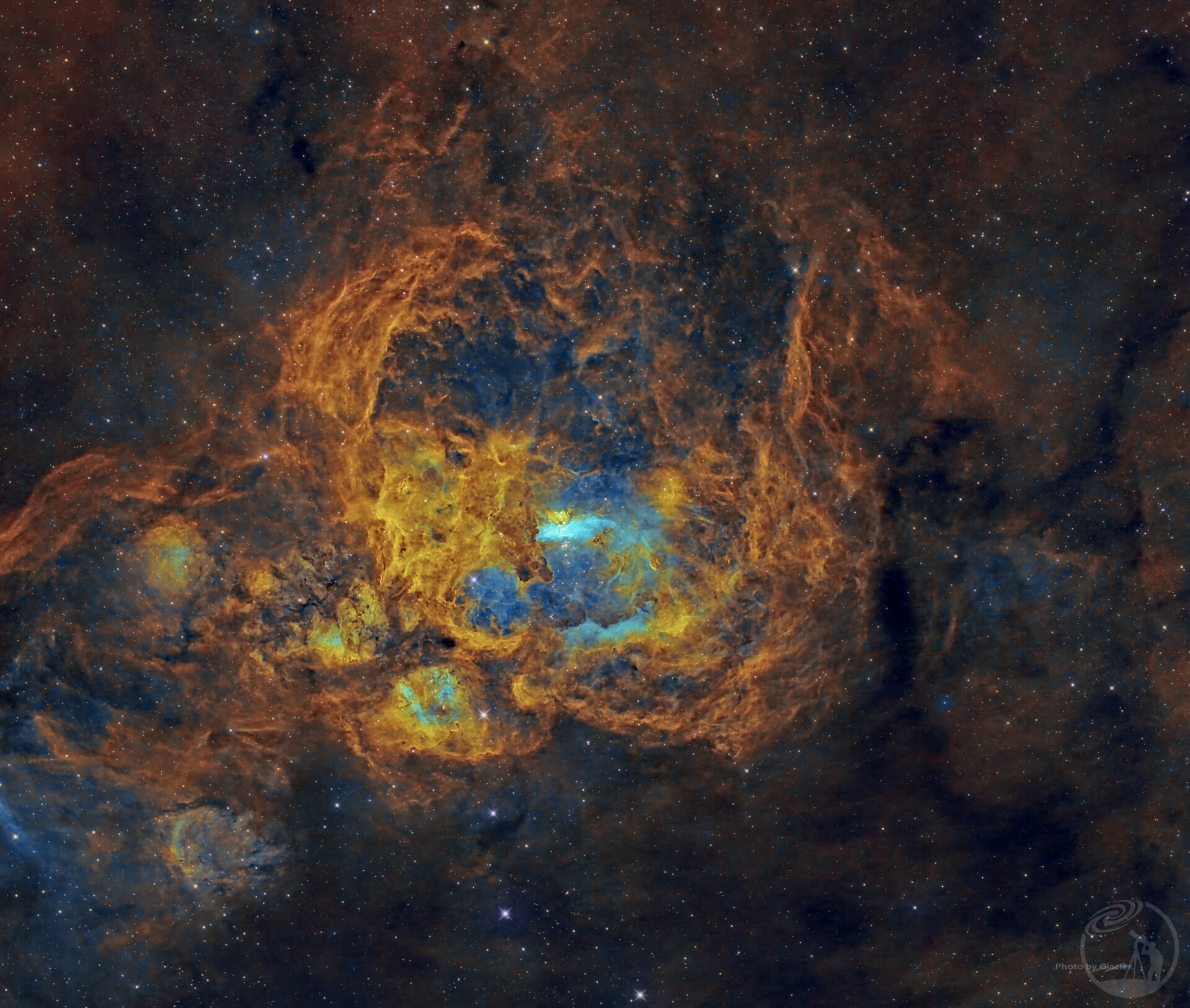 NGC6357 龙虾星云