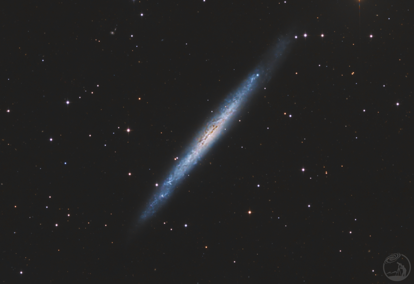 那些没有人拍的小星系Caldwell26/NGC4244