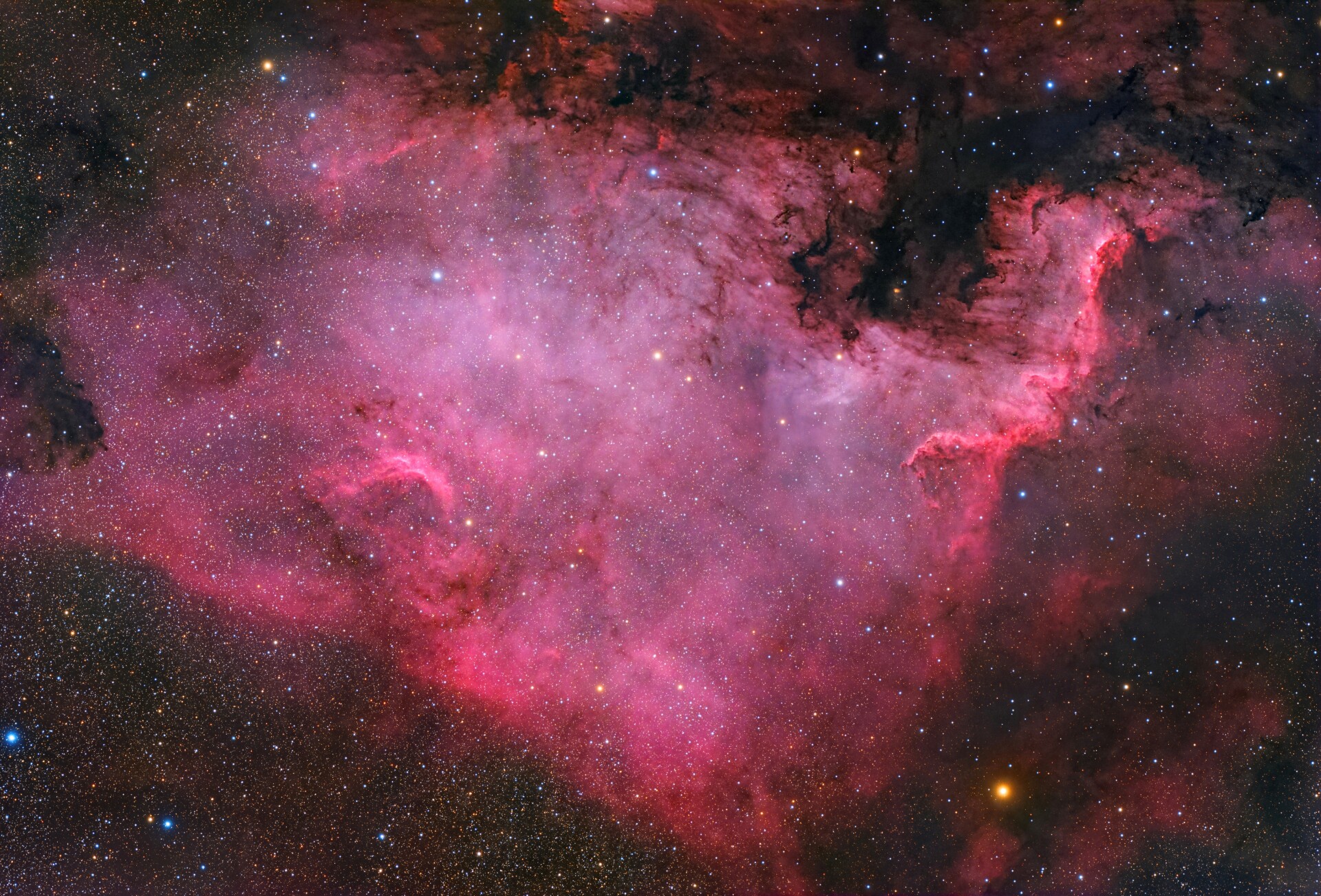 NGC7000 北美星云