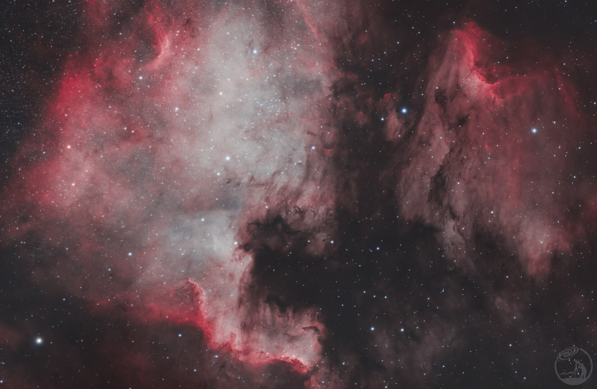 HOO广域NGC7000&IC5070