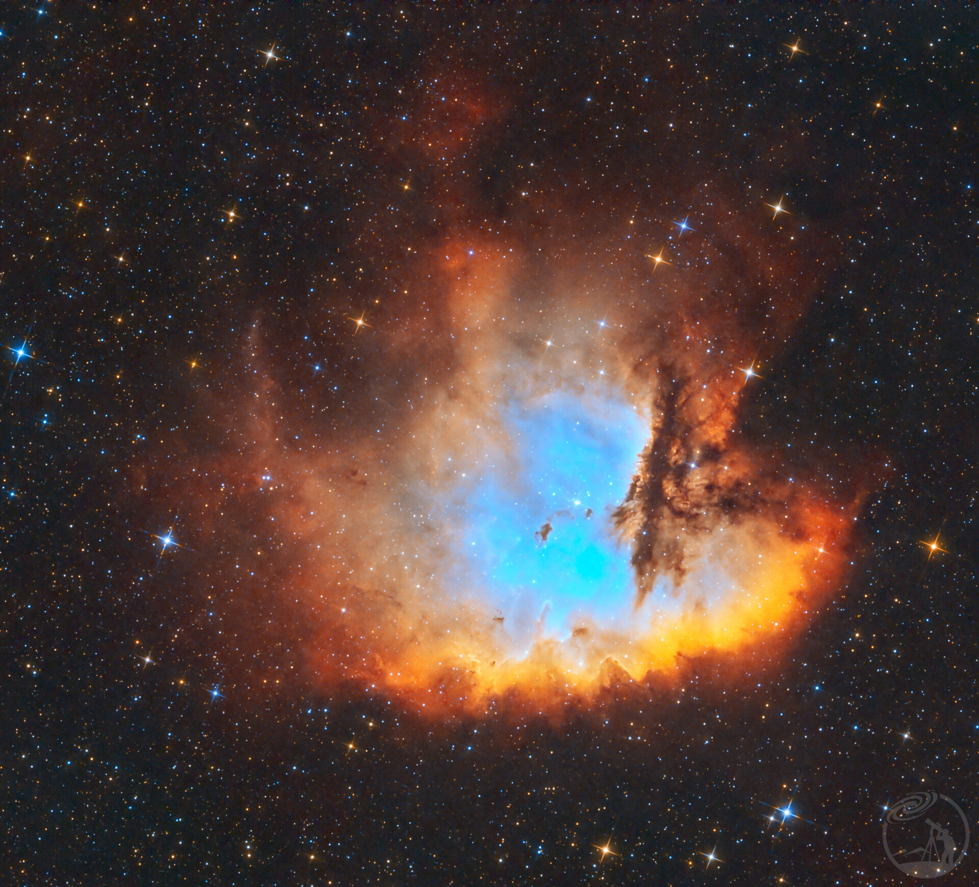 NGC281  彩机HOO