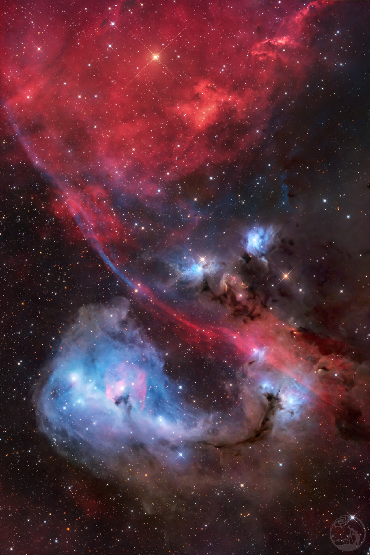 闪电蓝鲸星云IC447