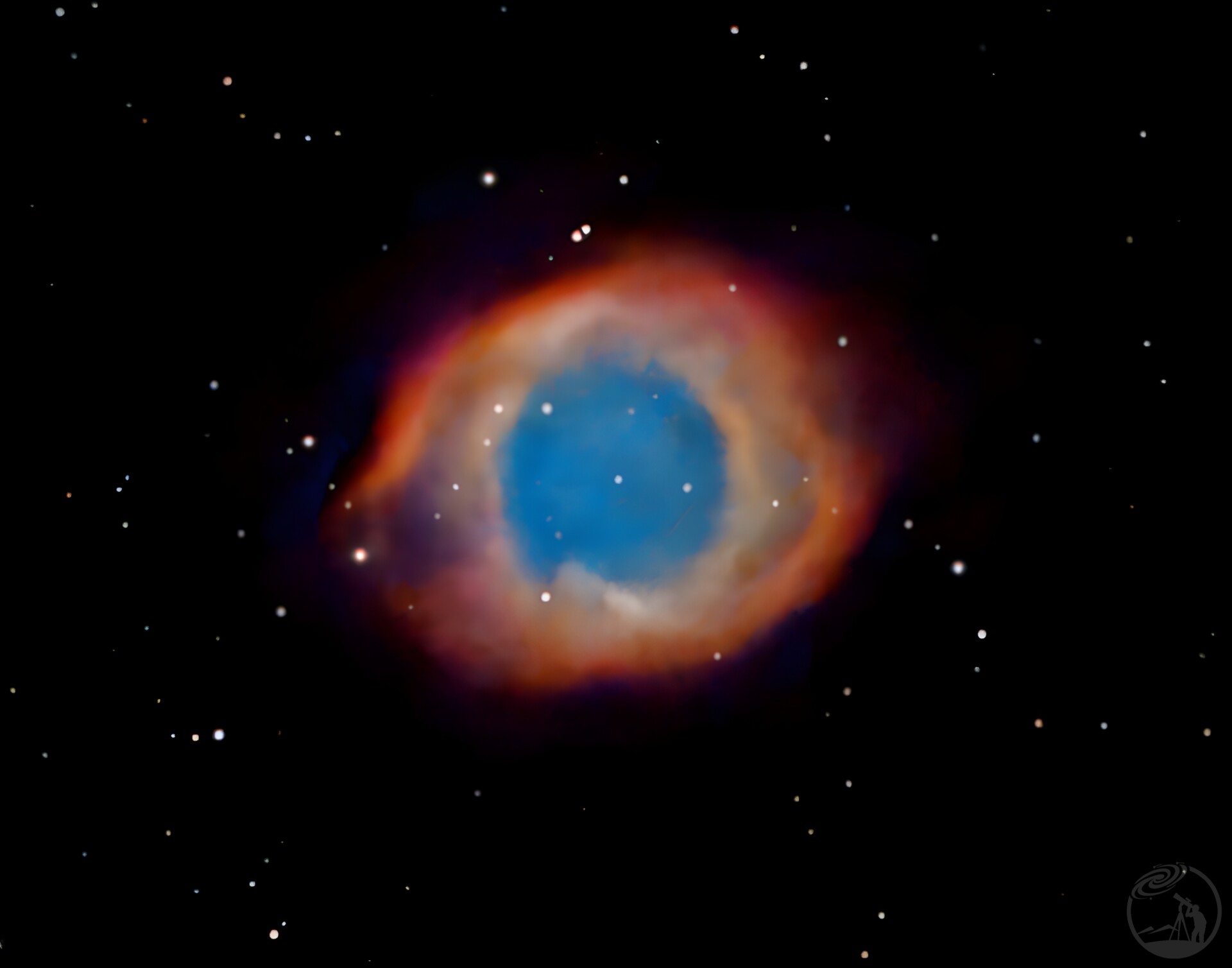 ngc7293上帝之眼叠加