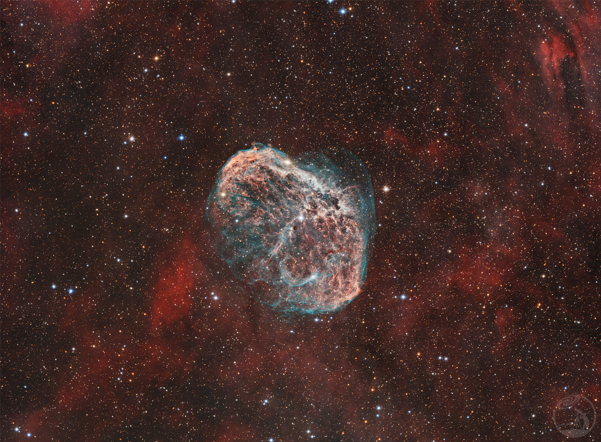 NGC6888 宇宙大脑花