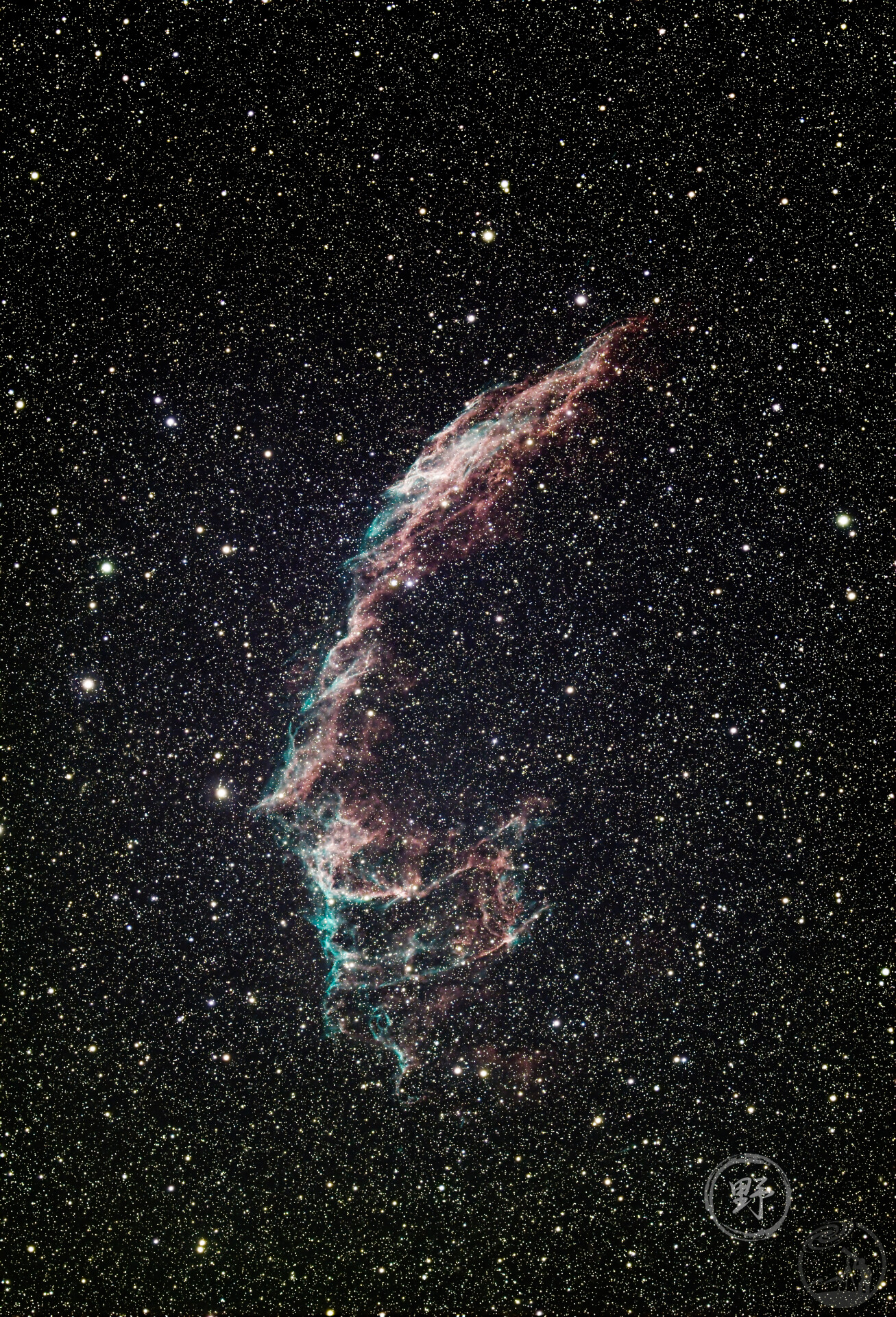 无窄带东面纱 NGC6992