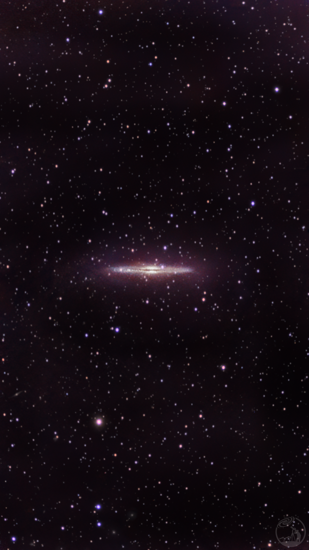 NGC891银裂星系 振旺s50拍摄