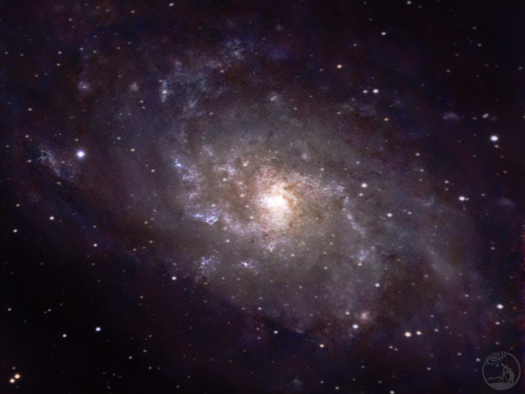 M33三角座星系 振旺s50拍摄