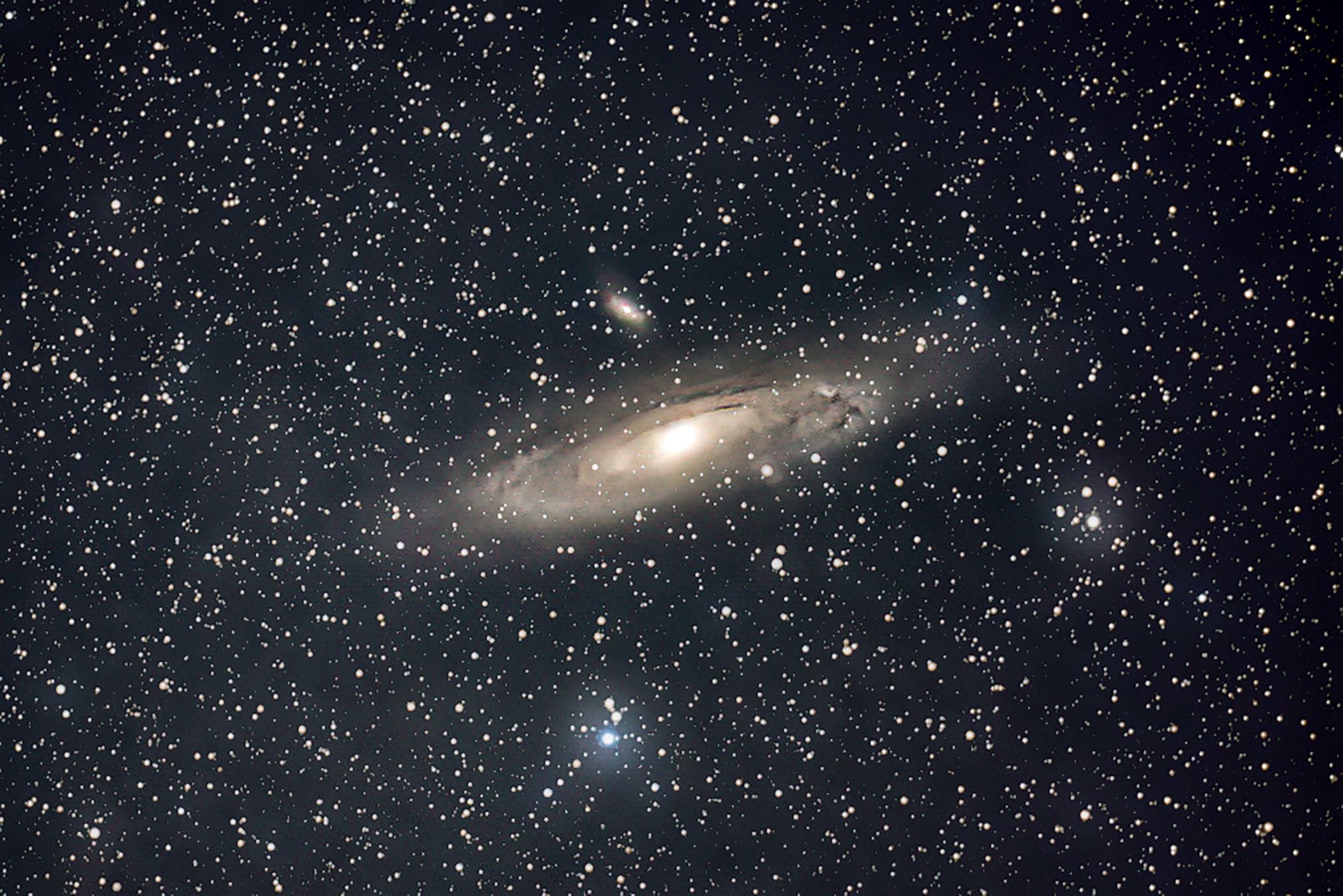 仙女座M31星云 无赤道仪素材