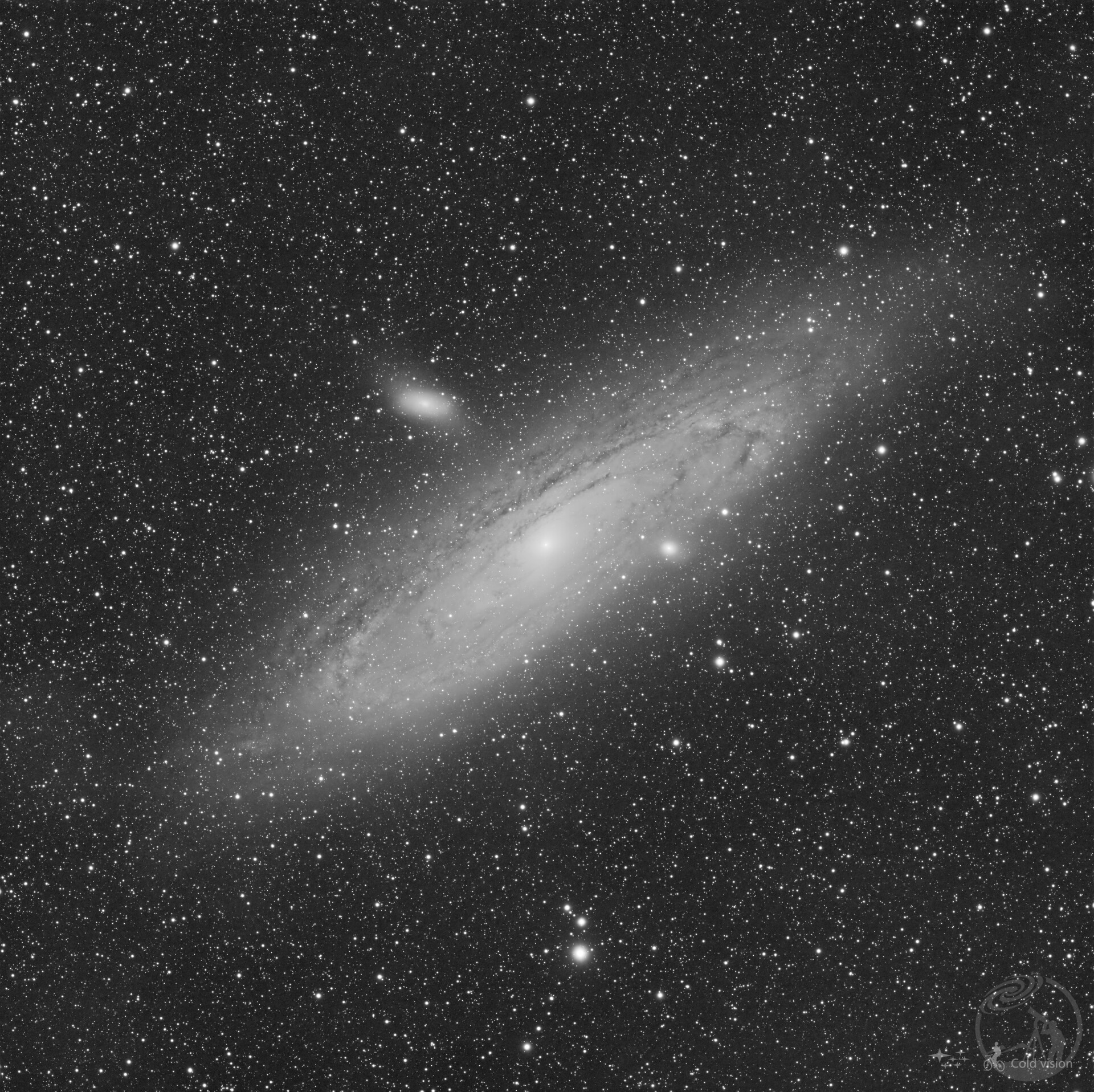 m31黑白