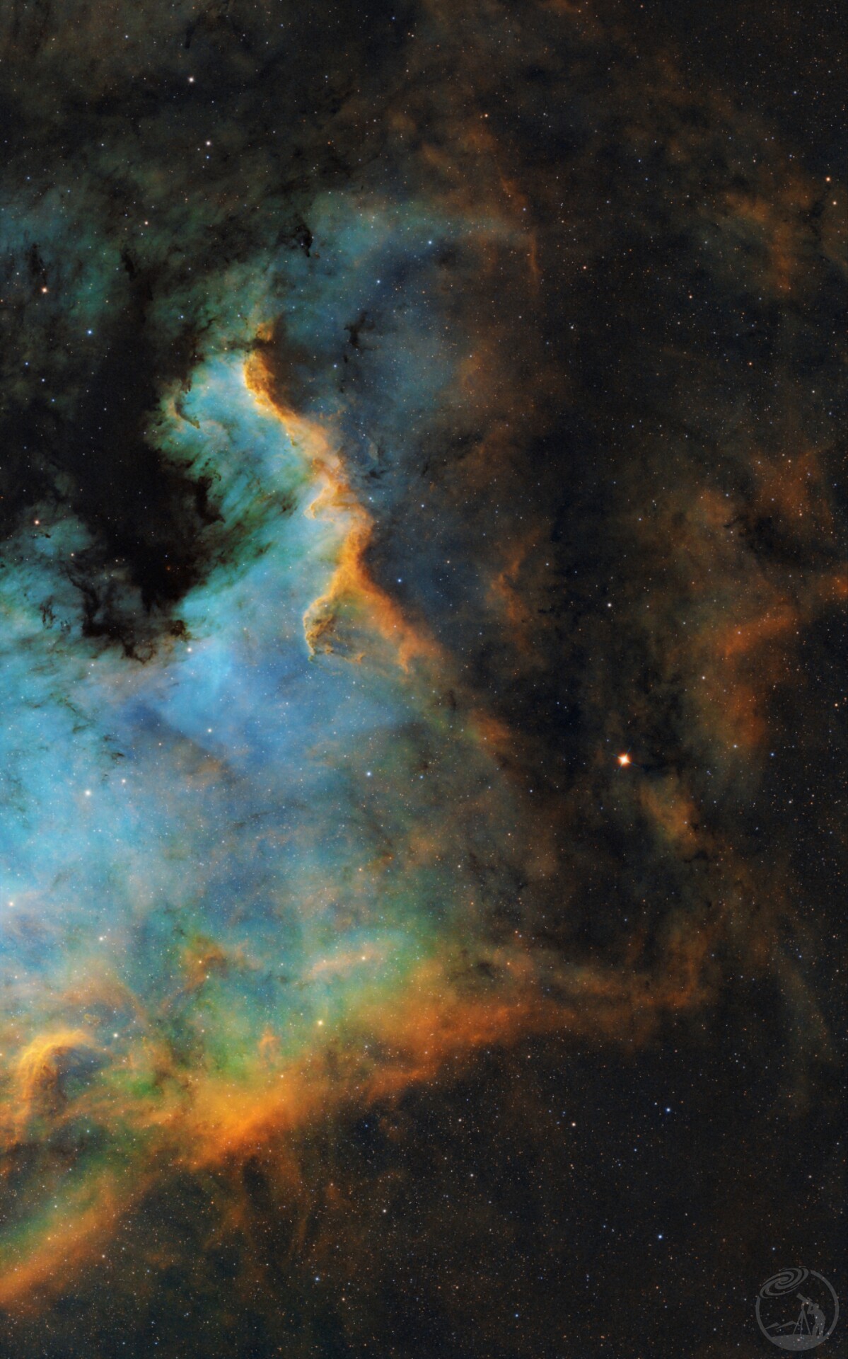 NGC7000市区深空