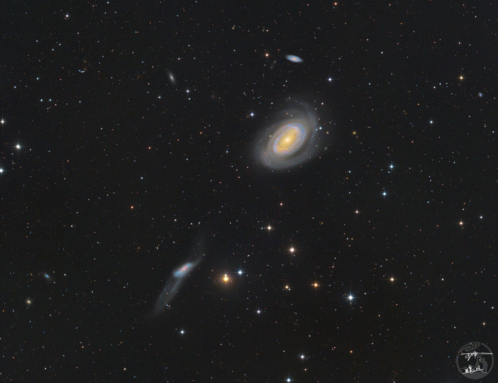 NGC4725&NGC4747