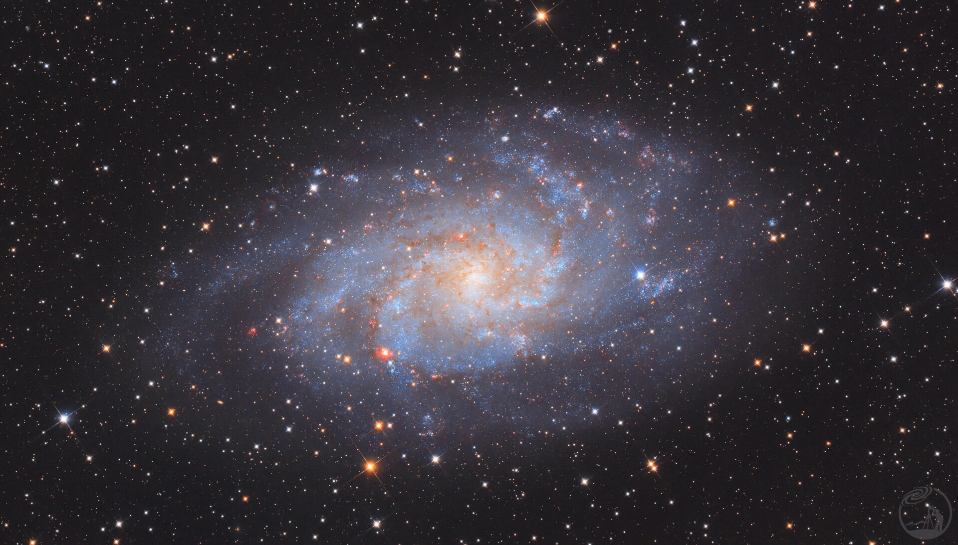 M33三角座星系 随手拍