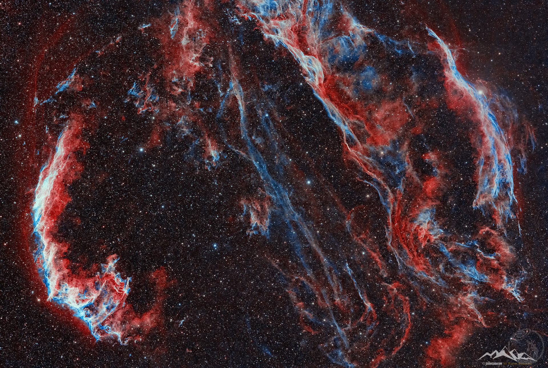 NGC6960 面纱星云