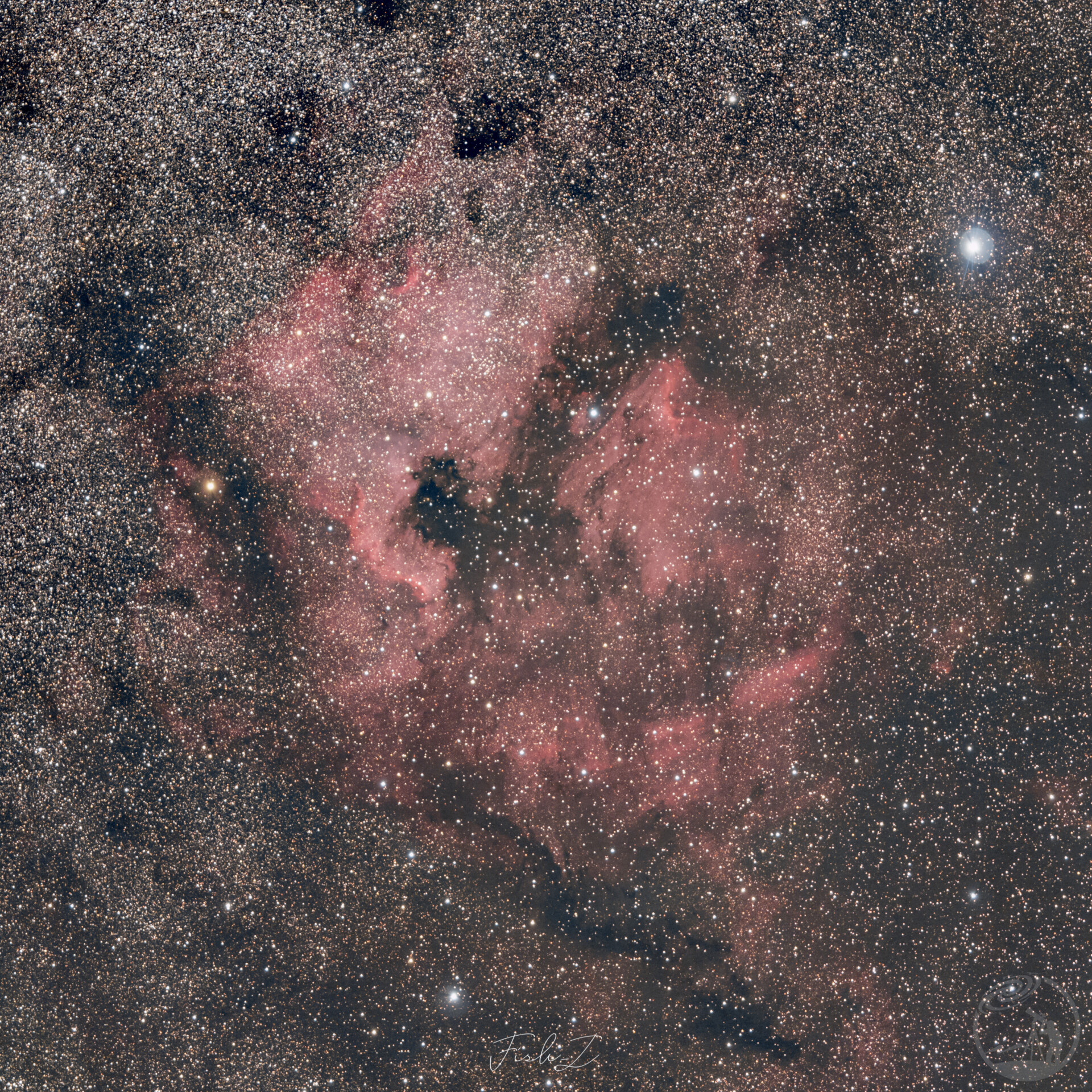 NGC7000-北美洲星云