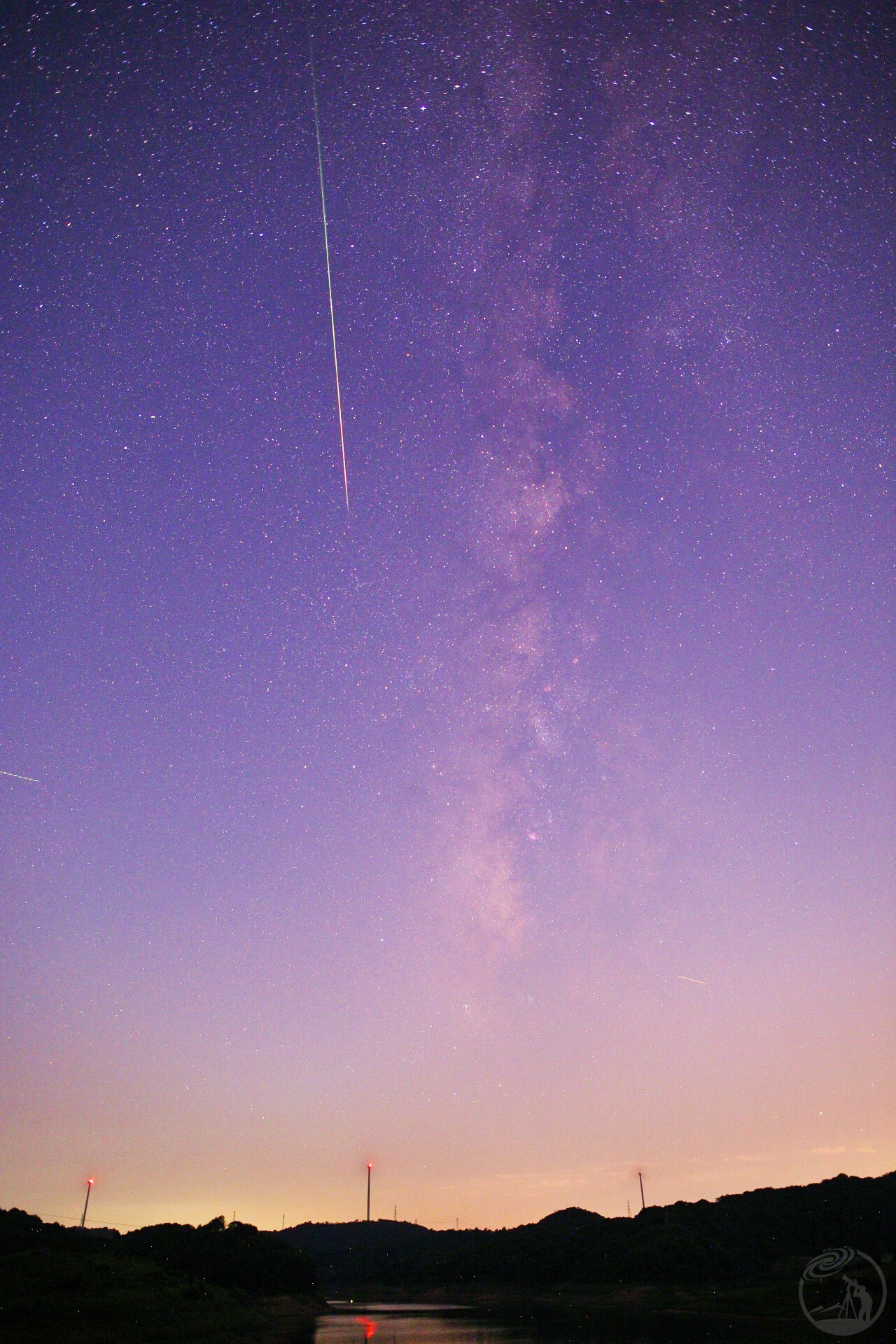 英仙座流星雨单张