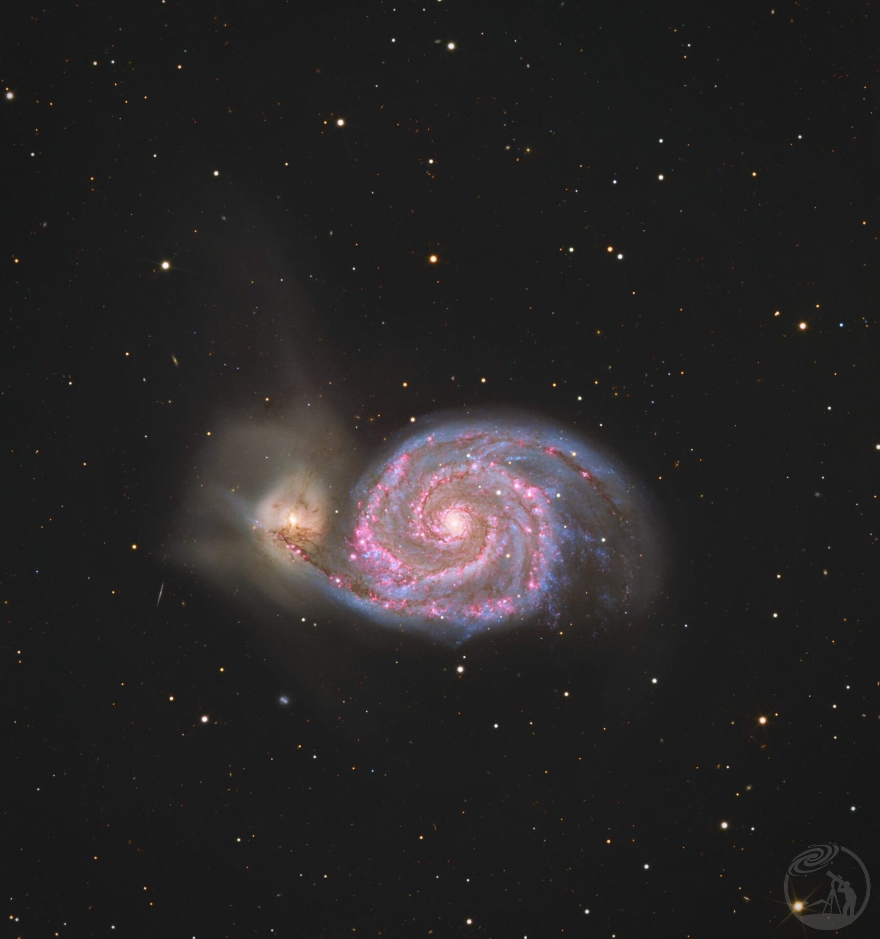 M51蜗牛星系