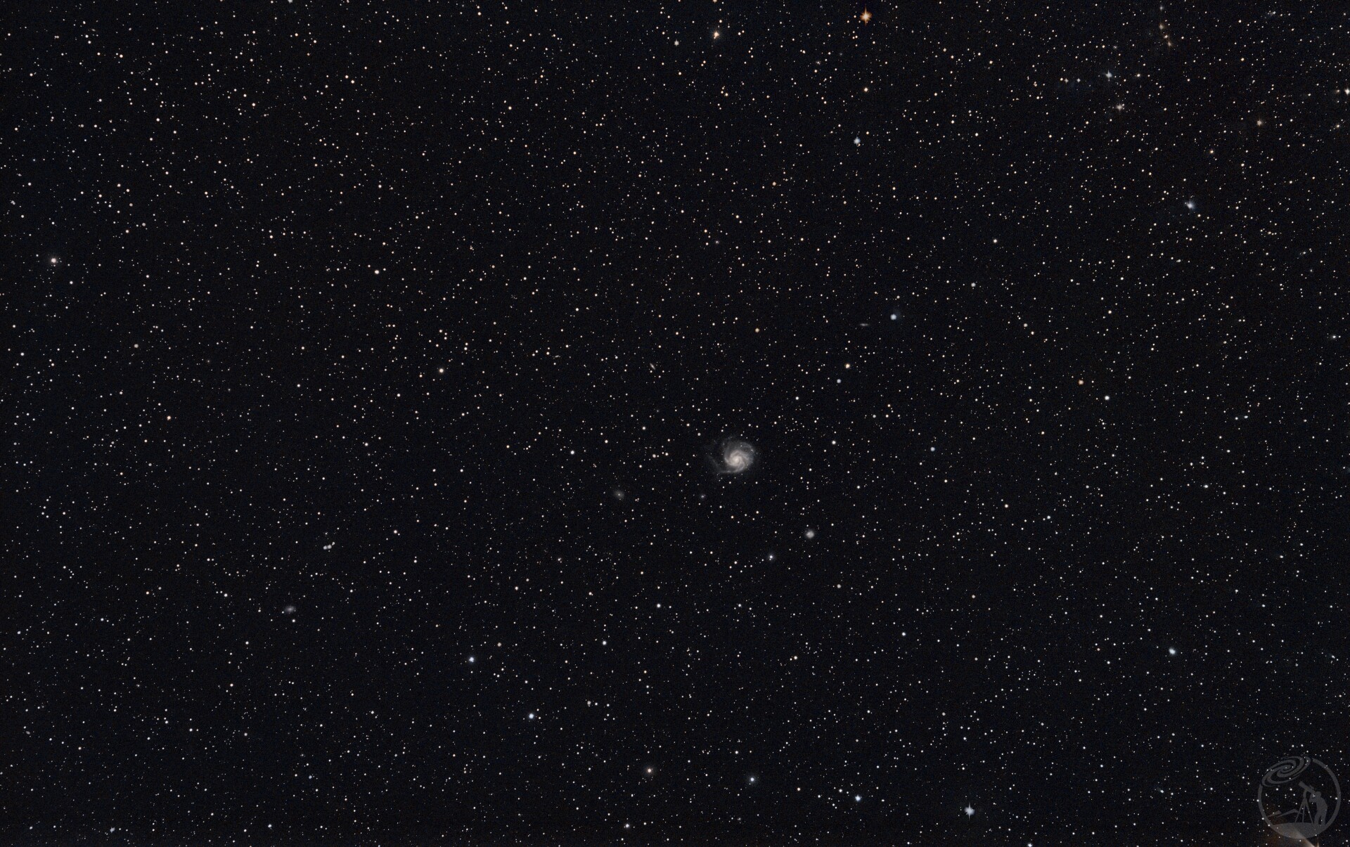 风车星系 M101 广域