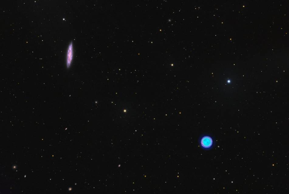 二级区NGC4565 4631 3718 5003 5033 5907 5982 M97