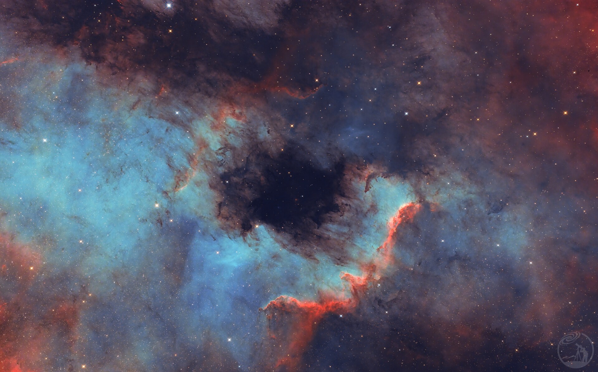 神秘的北美星云NGC7000